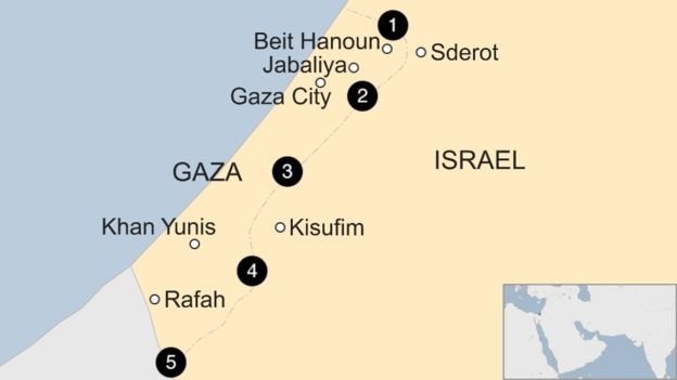 Karte: Haaretz