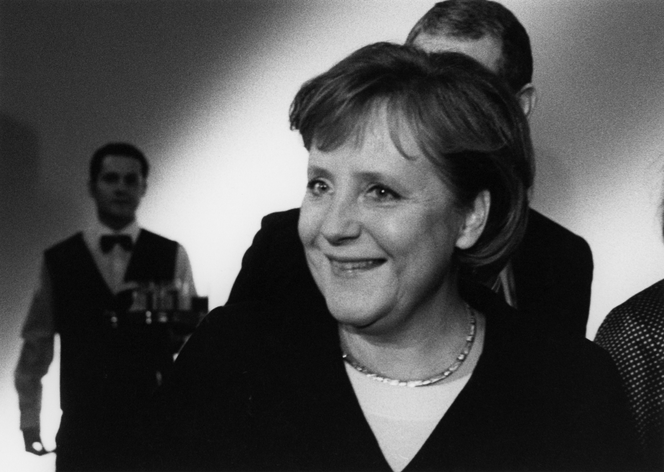 Angela Merkel, Frankfurt, 2008, © Barbara Klemm 2019 / courtesy Schirmer/Mosel
