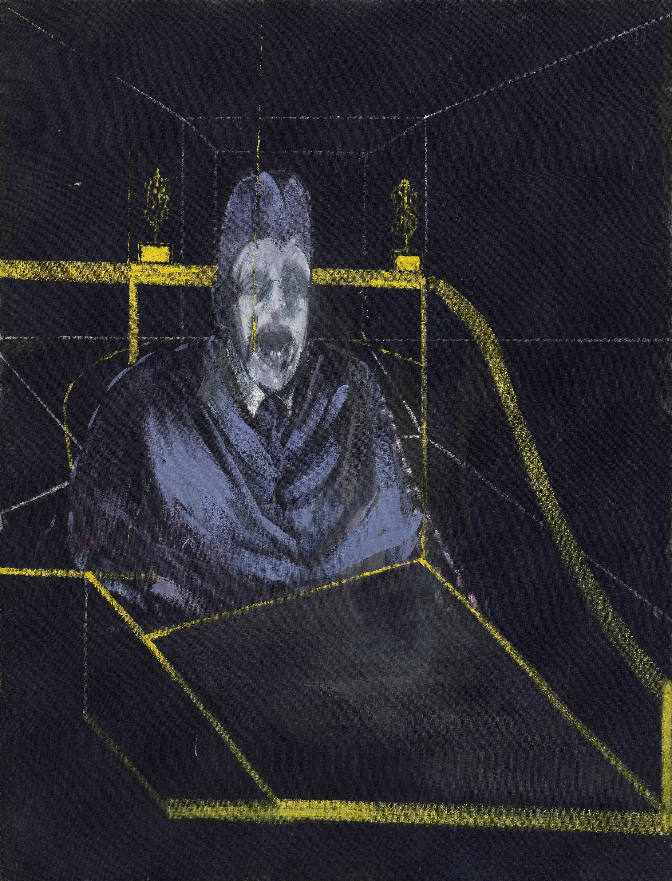 Francis Bacon: Study for Portrait VII, 1953, Öl auf Leinwand, 152-117 cm, Museum of Modern Art, New York

