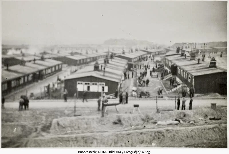 KZ Buchenwald (Deutsches Bundesarchiv N 1618 Bild-014) April 1945
