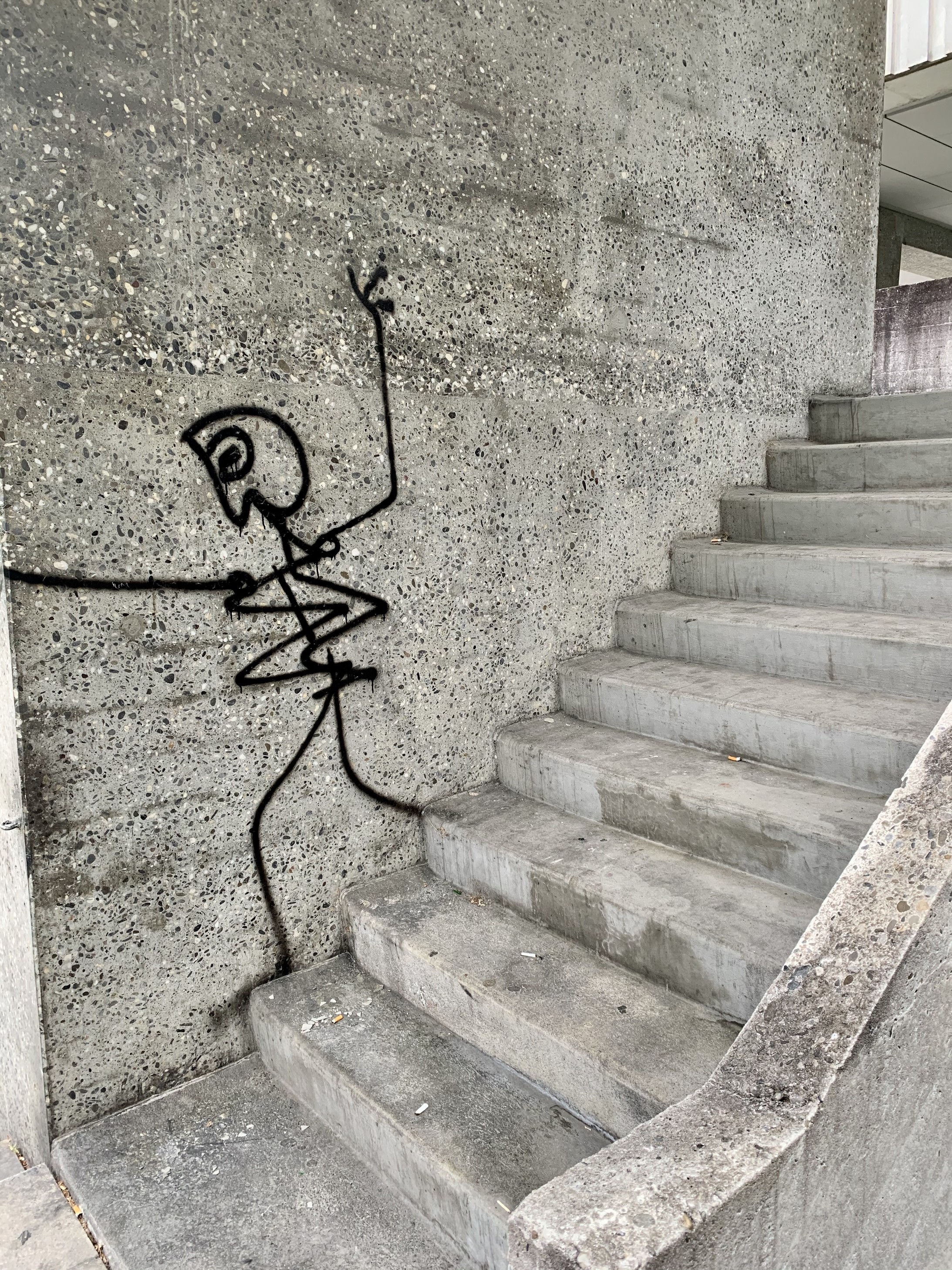 Eine Treppe hinter dem Kunsthaus (Foto: © journal21.ch/bm)