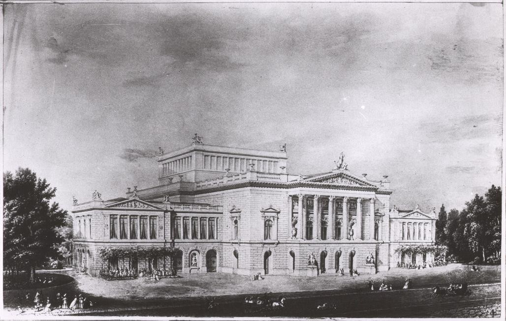 Gross und repräsentativ: das «Neue Theater» 1868