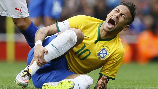 Gekenntzeichnet war die Weltmeisterschaft auch durch zahlreiche zirkusreife Einlagen des brasilianischen Spielers Neymar. (Foto: Keystone)
Mehr Text folgt