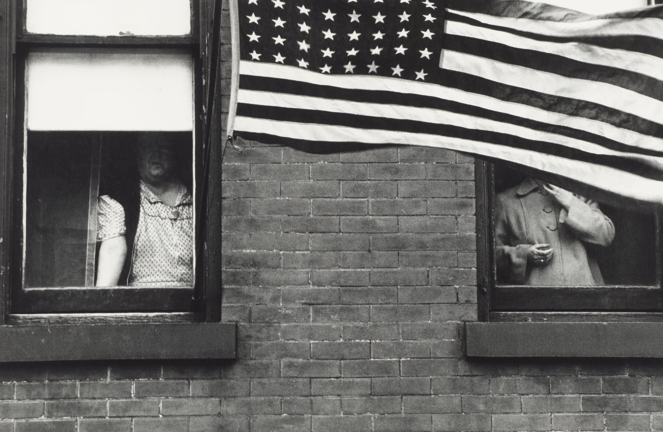Robert Frank, Parade – Hoboken, New Jersey, 1955 © Andrea Frank Foundation; courtesy Pace/MacGill Gallery, New York