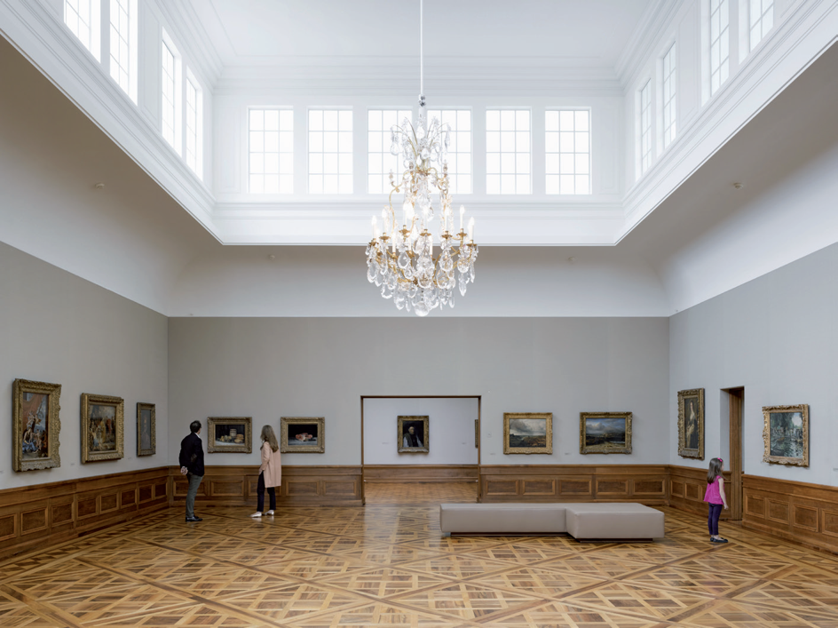 Sammlung Oskar Reinhart «Am Römerholz», Winterthur, Ansicht des grossen Saals in der Gemäldegalerie, Fotografie von Dominique Uldry, 2014