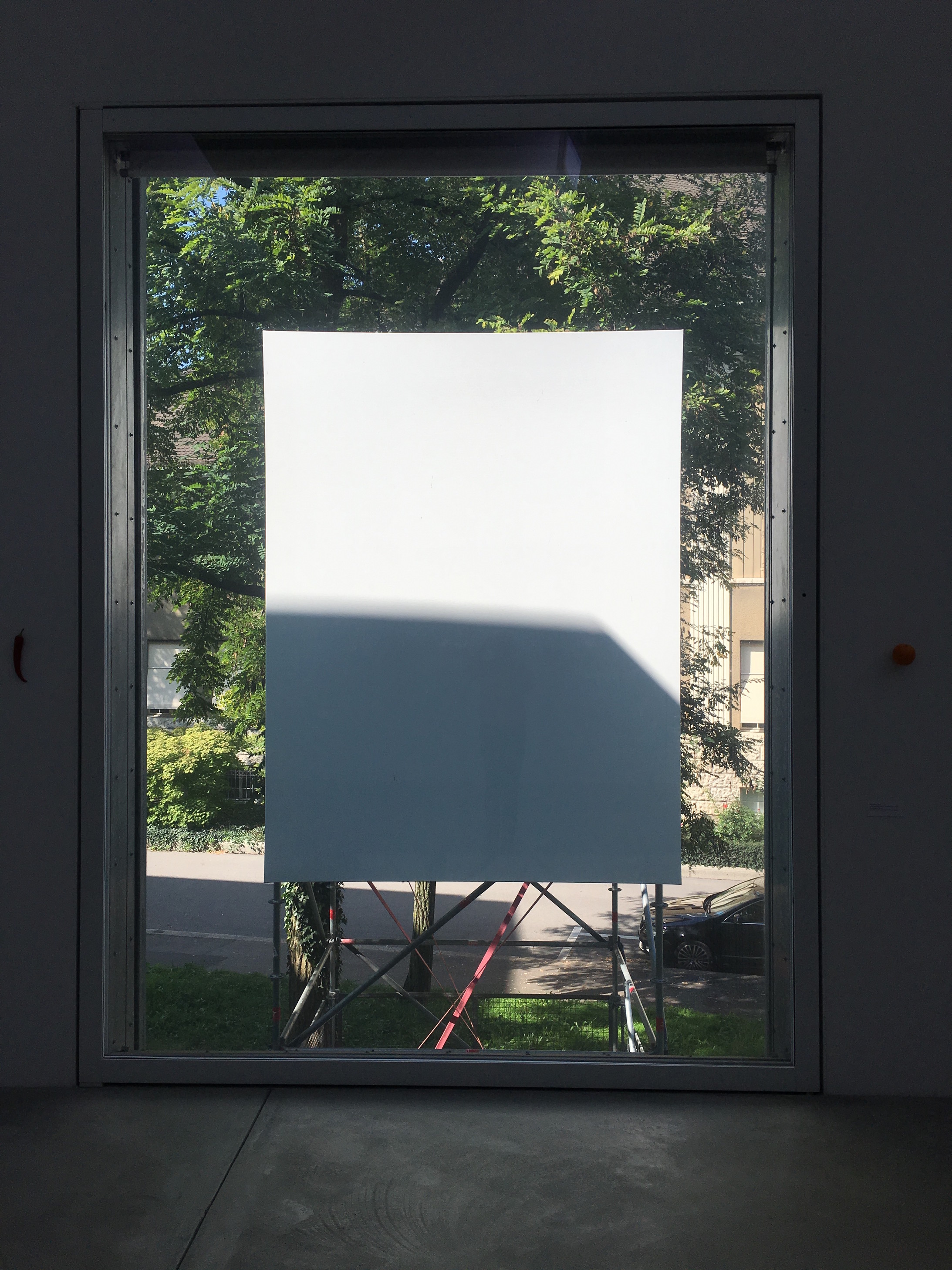 Karin Sander: Fensterbild (2018) im Erweiterungsbau des Kunst Museums Winterthur beim Stadthaus