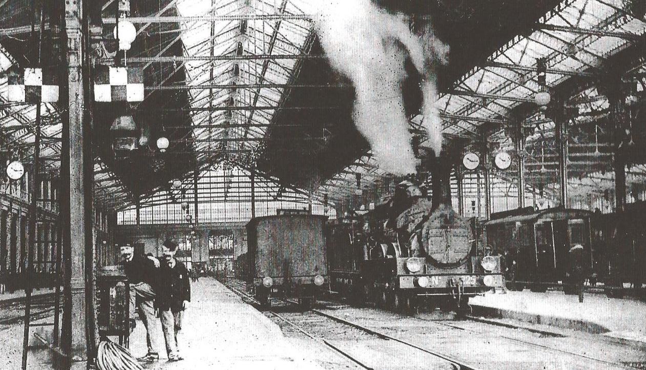 Der alte "Gare de Lyon", um 1890  (Foto: SNCF)