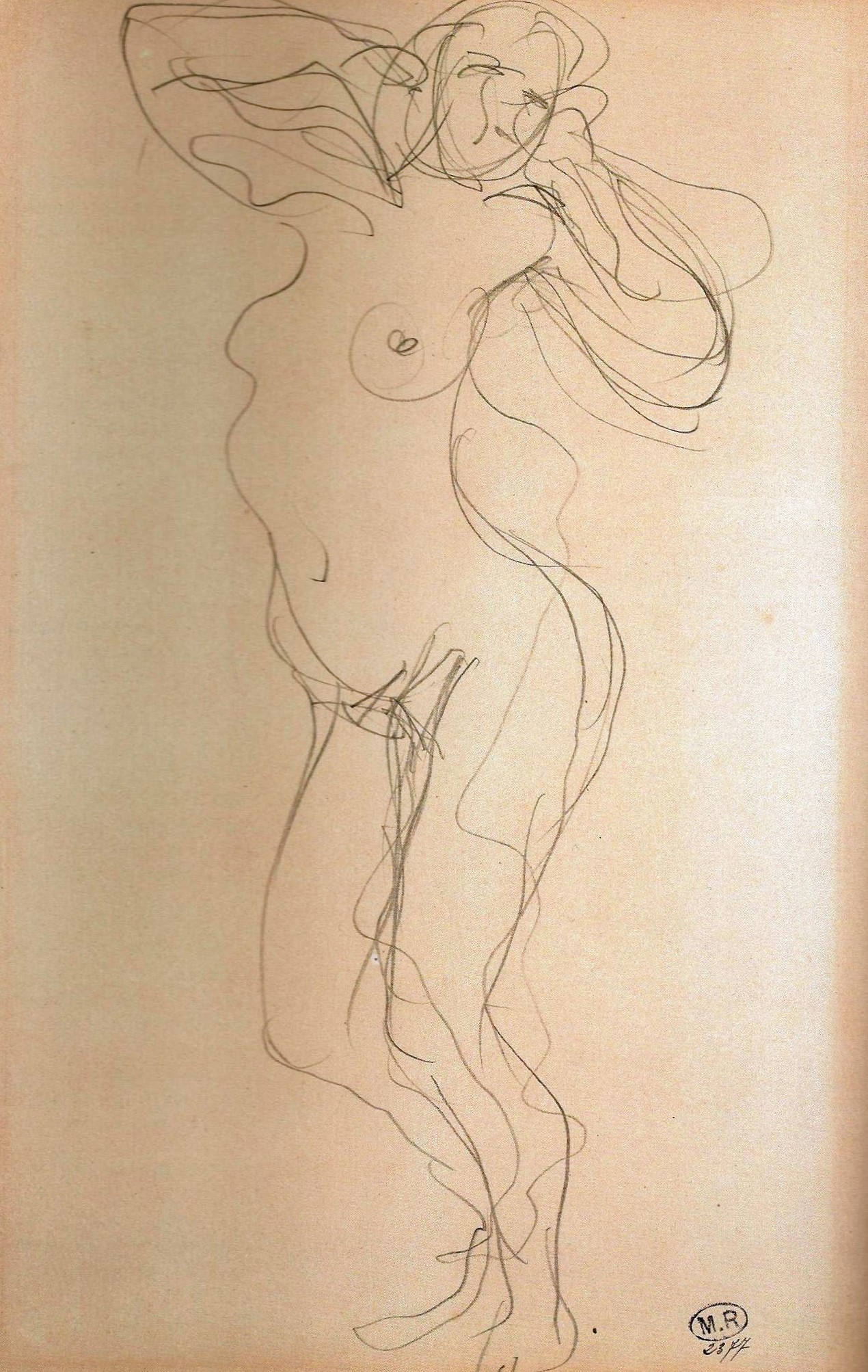 Le dessin instantané © Musée Rodin