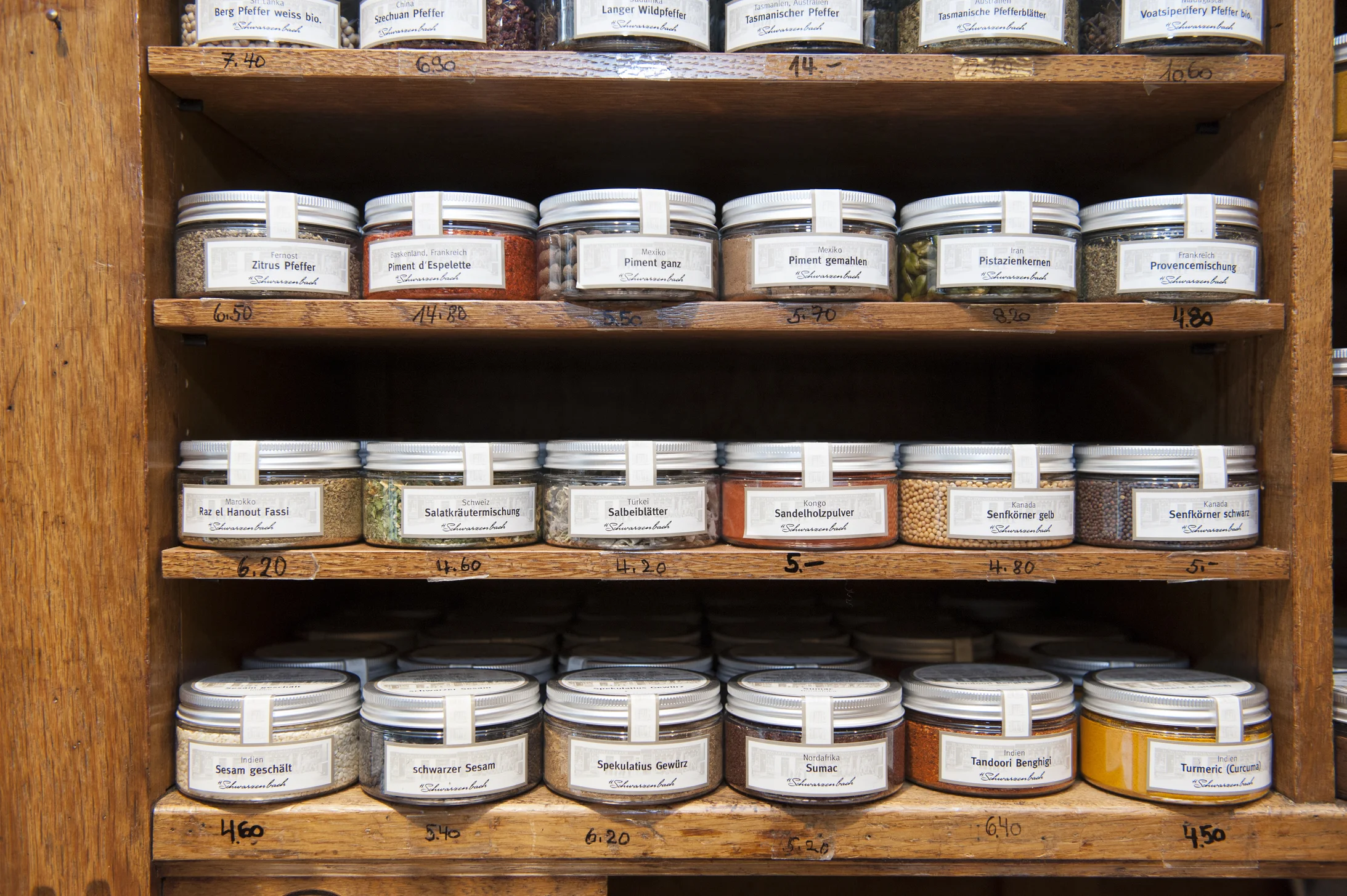 Sortiment Gewürze