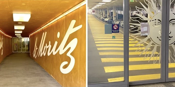 Im Parkaus St. Moritz