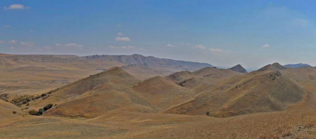 Steppe in Südostgeorgien