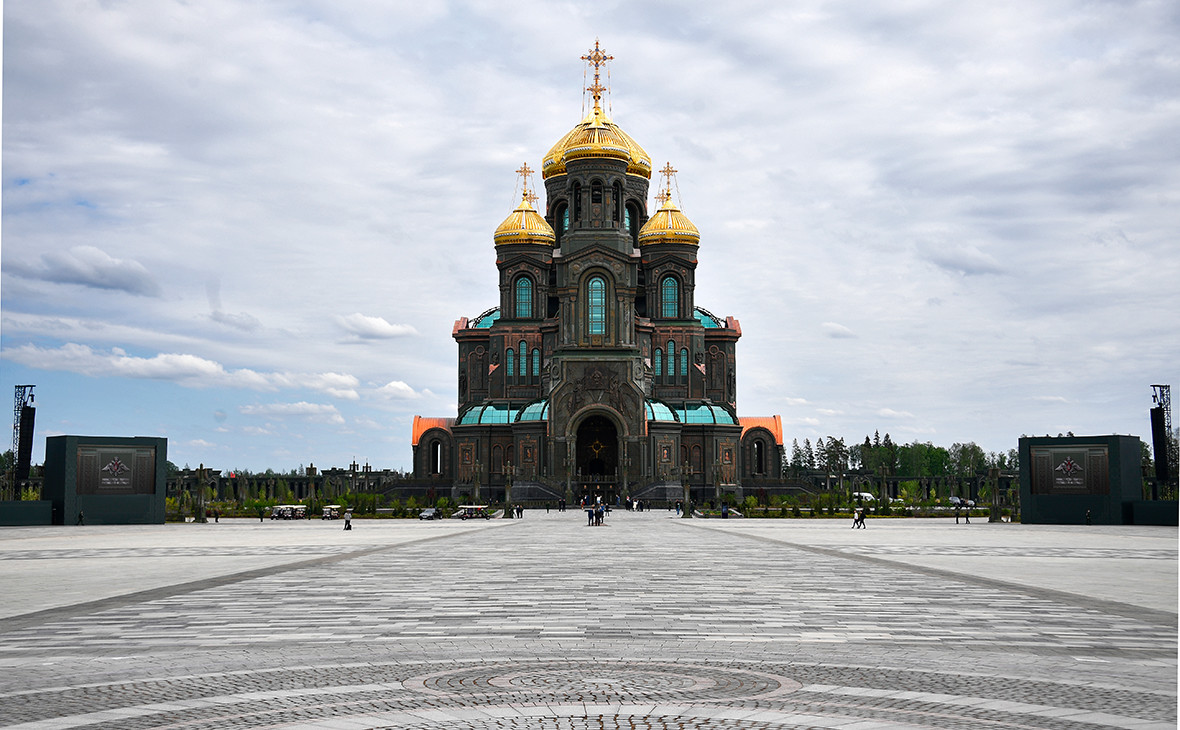 Tempel der russischen Streitkräfte, ca. 60 Kilometer westlich von Moskau, eingeweiht 2020 zum 75. Jahrestag des Sieges im Grossen Vaterländischen Krieg