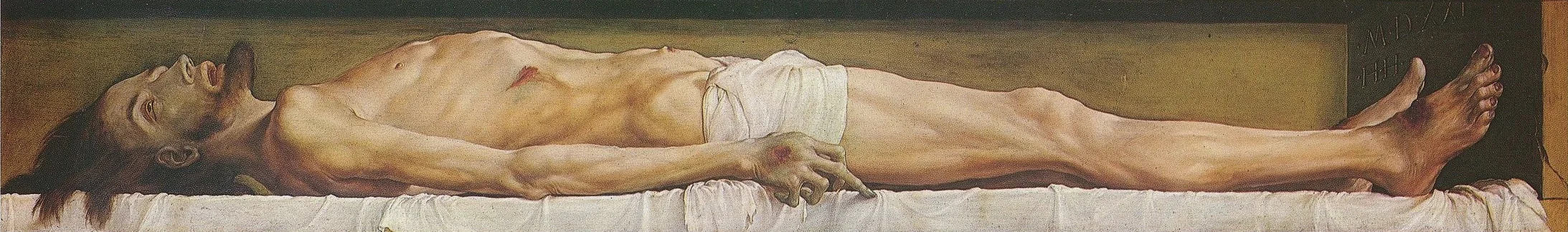 Hans Holbein der Jüngere: Der tote Christus (1521/22)
