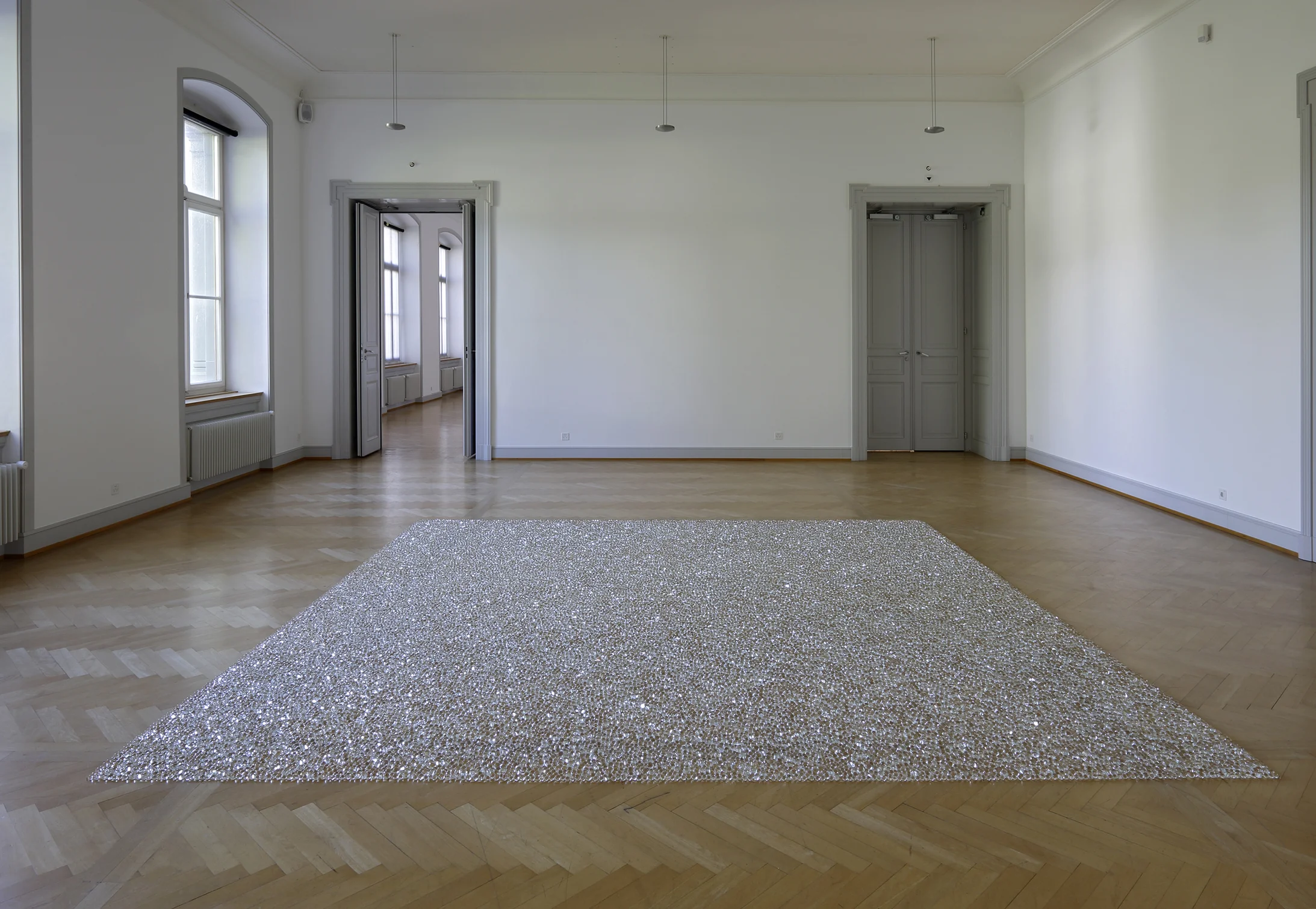 "Turbulence", 2012, 4 x 400 x 400 cm, Foto Stefan Rohner

