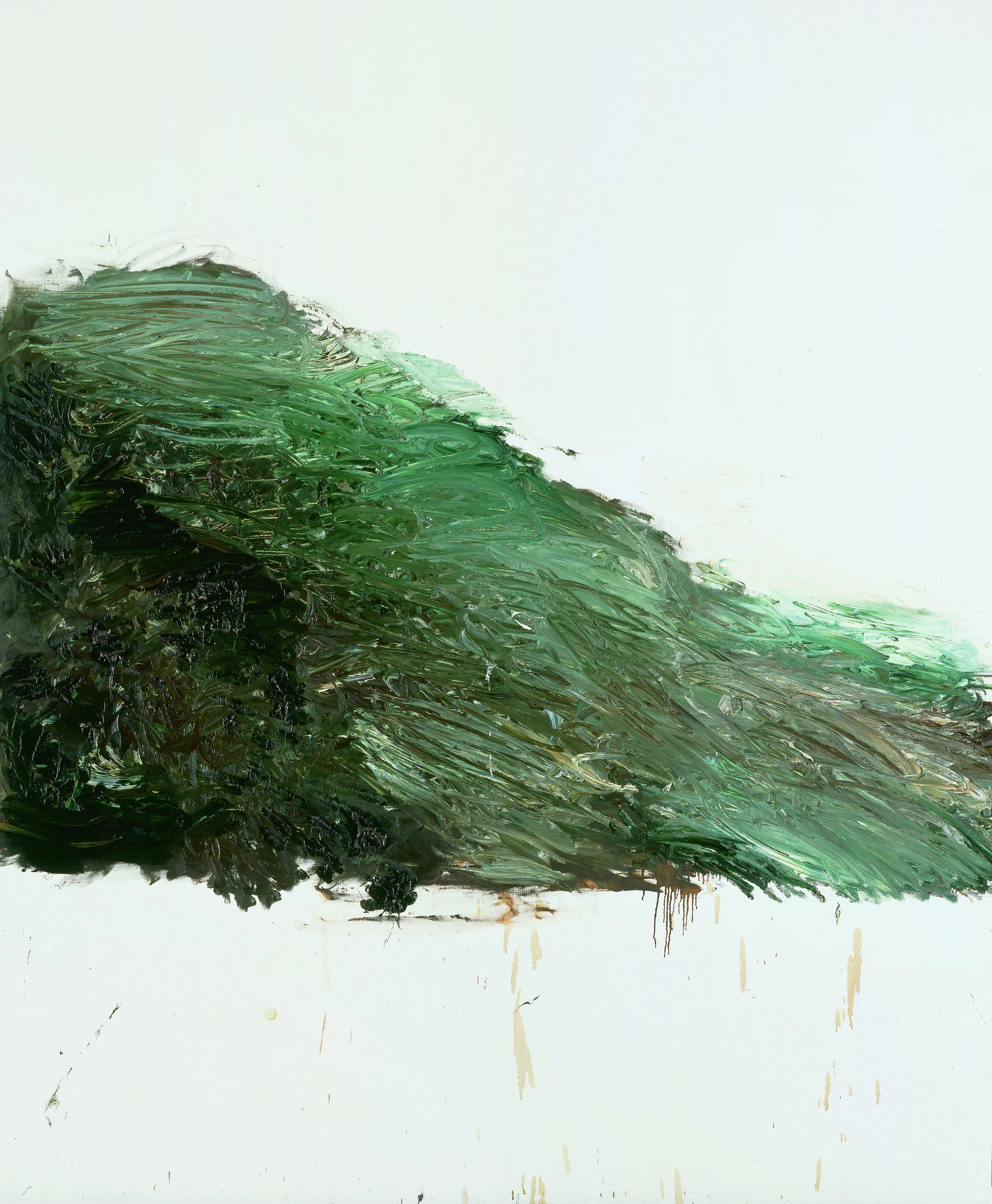 Cy Twombly (1928–2011): Goethe in Italy (Scene II), 1978, Öl auf Leinwand, 194,5 x 160,5 cm Kunsthaus Zürich, 1994, © Cy Twombly Foundation