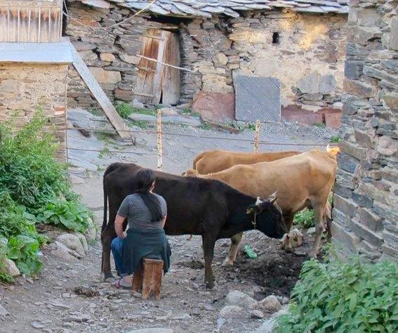 Ushguli im Oberen Swanetien