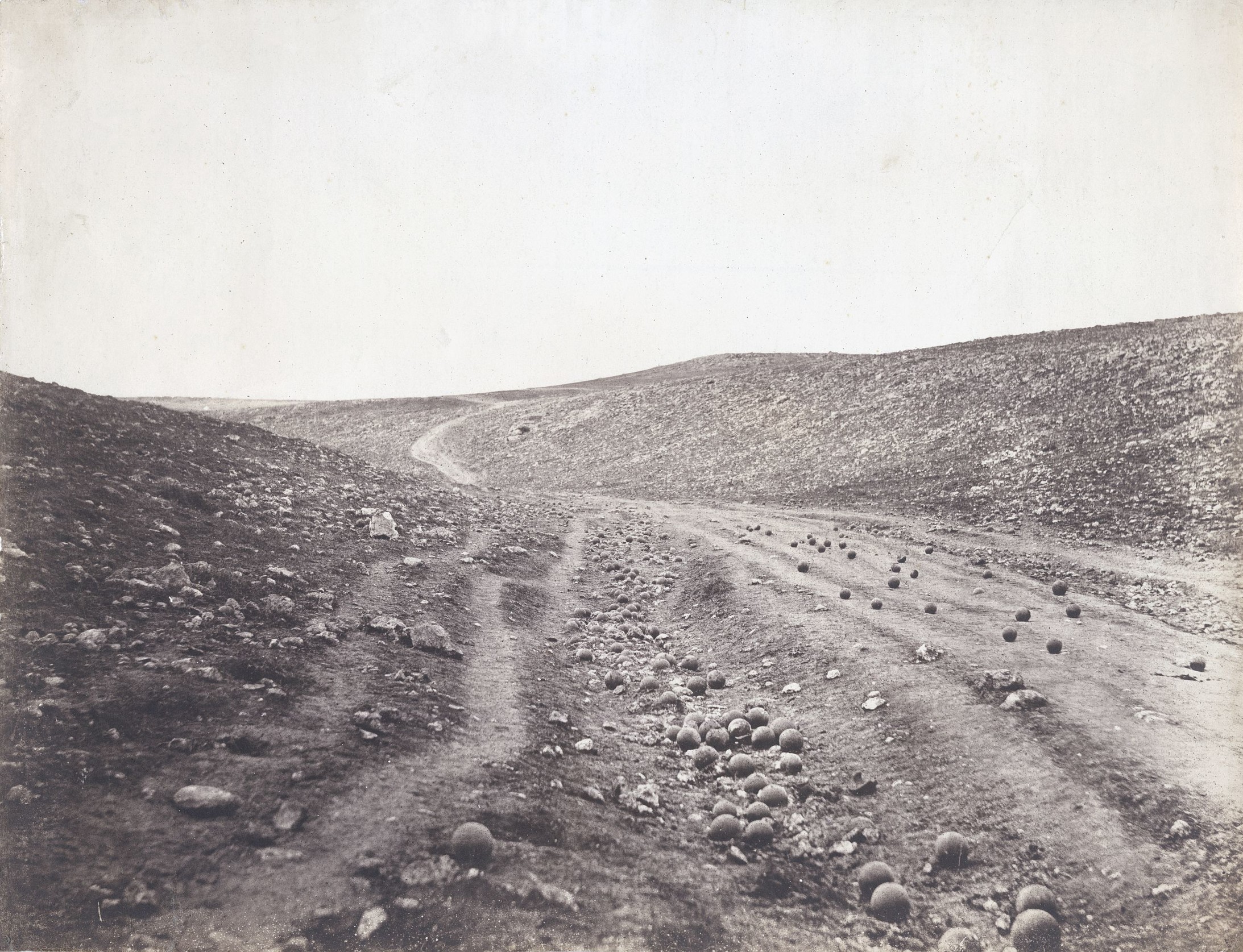Roger Fenton, Valley Of The Shadow Of Death, 1855 (Foto: Library of Congress)