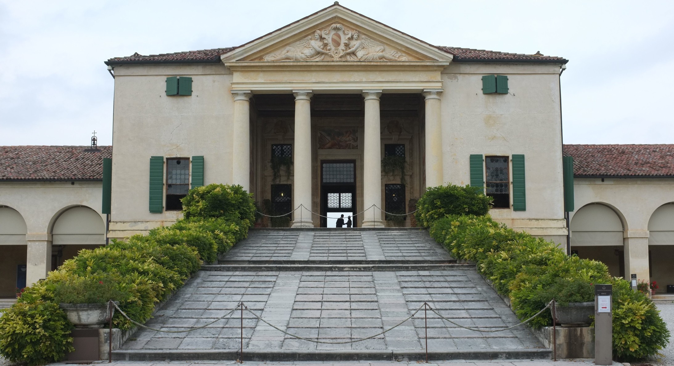 Villa Emo in Fanzolo die Vedelago, gebaut von Andrea Palladio, vor 1556 (Foto: Journal 21)