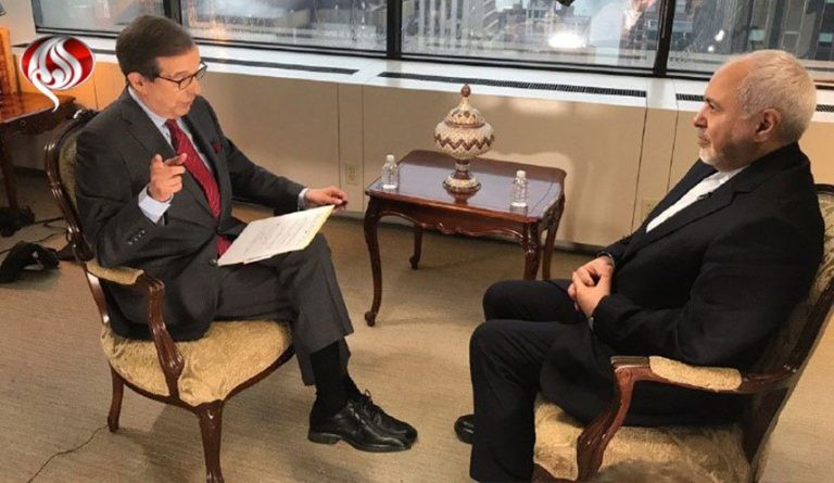 Irans Außenminister M. Javad Zarif im Interview mit dem Fernsehsender VOX, dem Lieblingskanal Trumps!