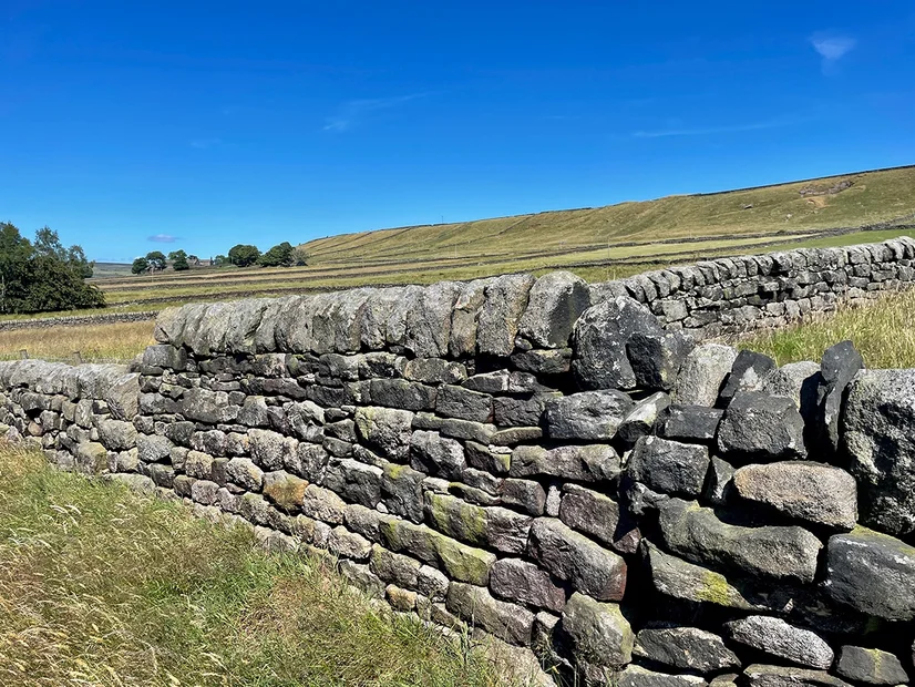 Mauern bei Hebden Bridge