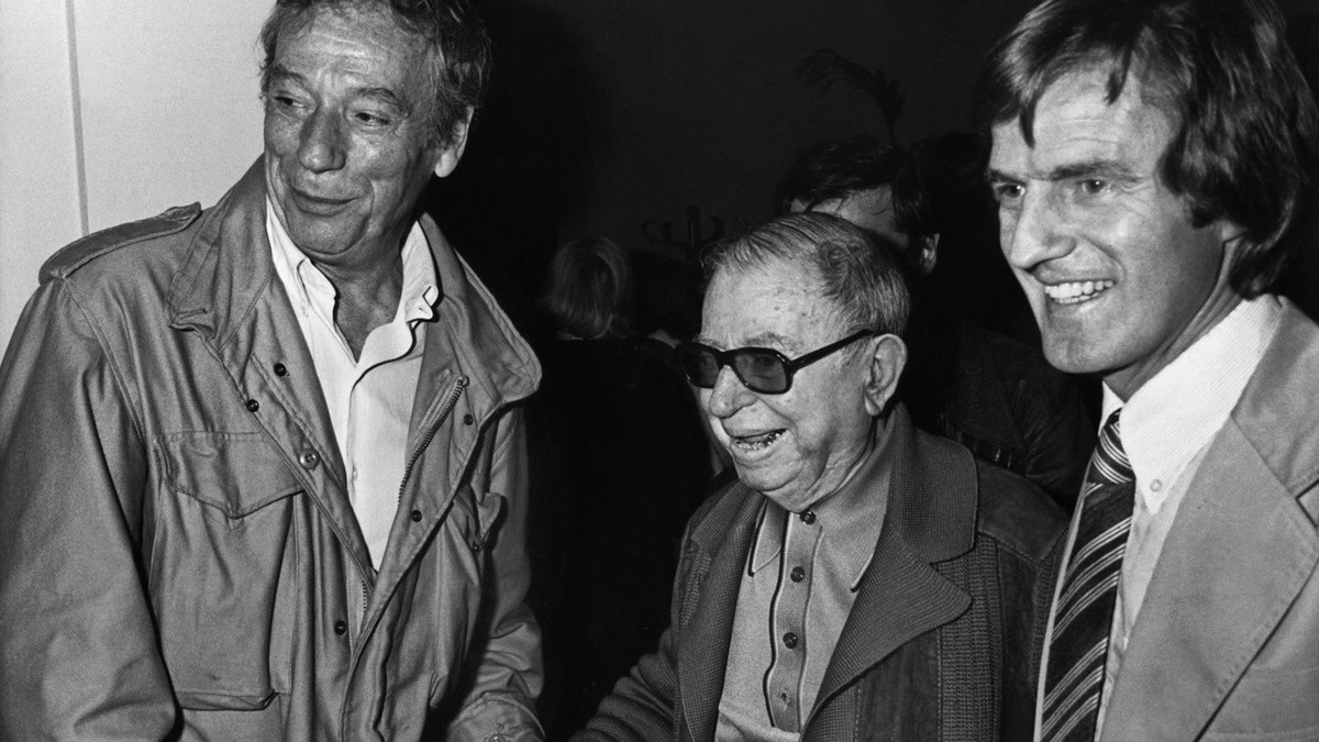 Montand, Sartre, Kouchner