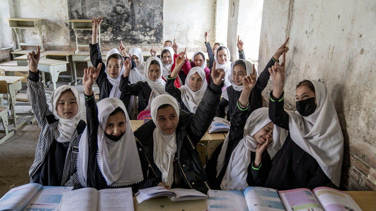 Mädchenschule in Kabul