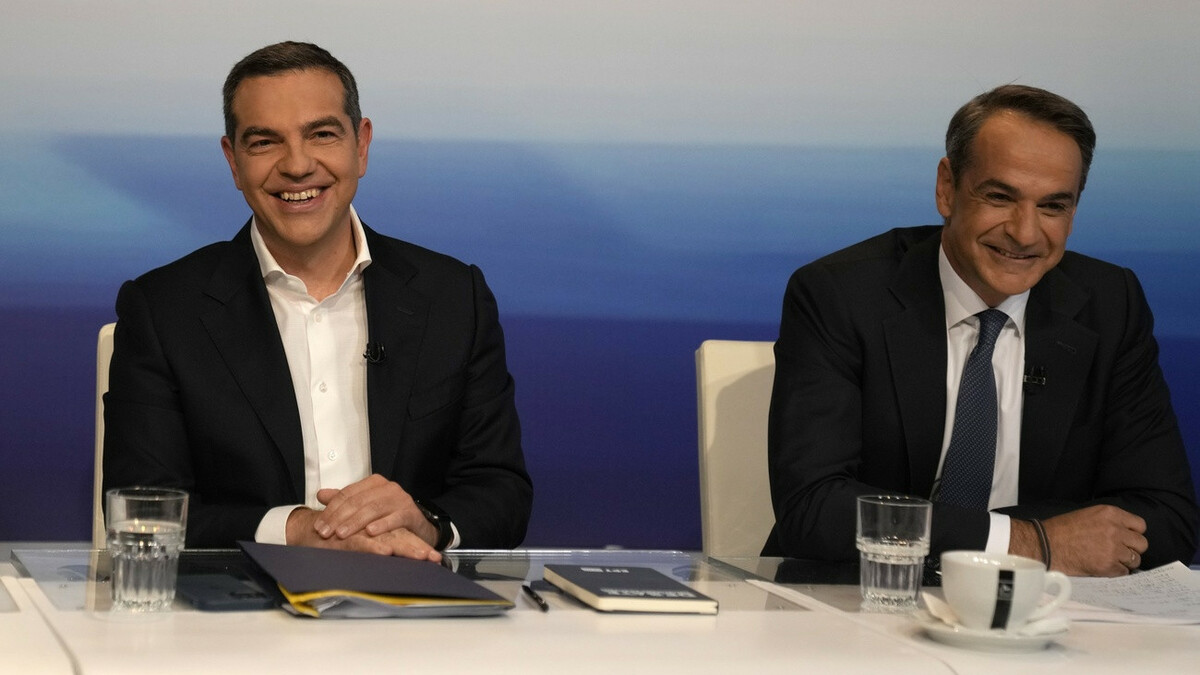 Tsipras, Mitsotakis