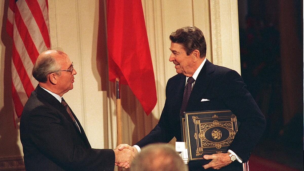 Reagan, Gorbatschow