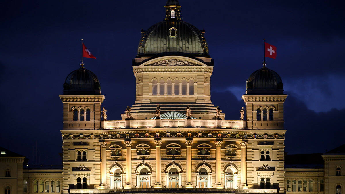 Das Bundeshaus in Bern 