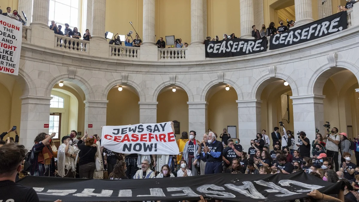 Washington, Demonstranten 