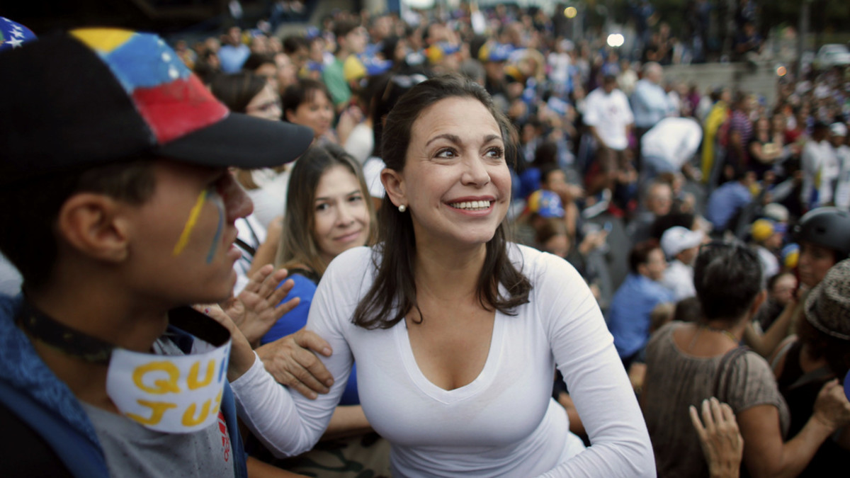Maria Corina Machado (Foto: Keystone/AP/Ariana Cubillos)