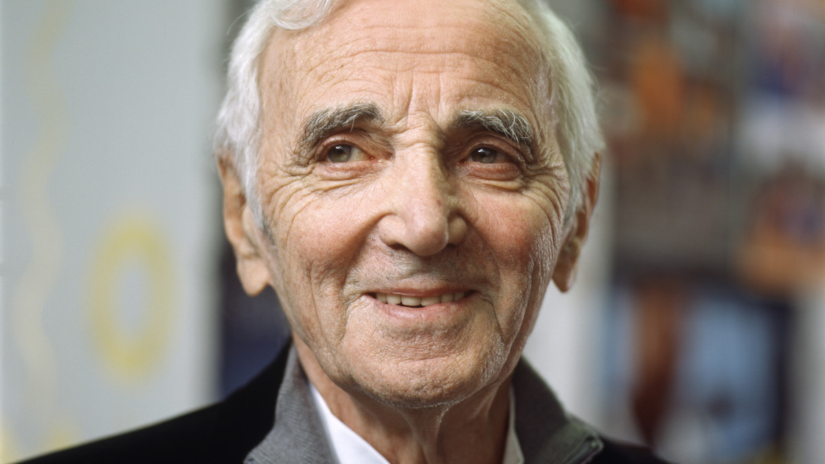 Charles Aznavour am 21. März 2013 am FIFF-Filmfestival in Fribourg/Freiburg. (Foto: Keystone/Gaetan Bally)