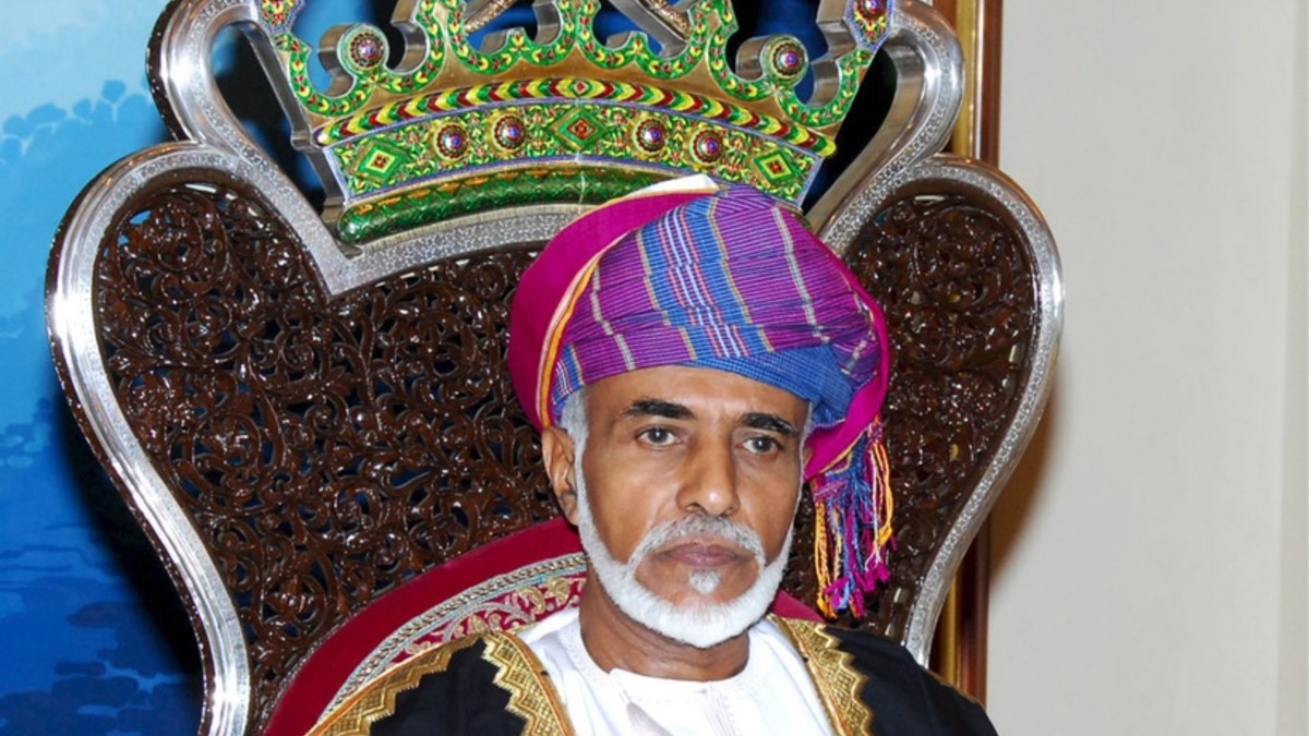 Der Sultan im Jahr 2007 (Foto: Keystone/ EPA/Hamid Alqasmi) 