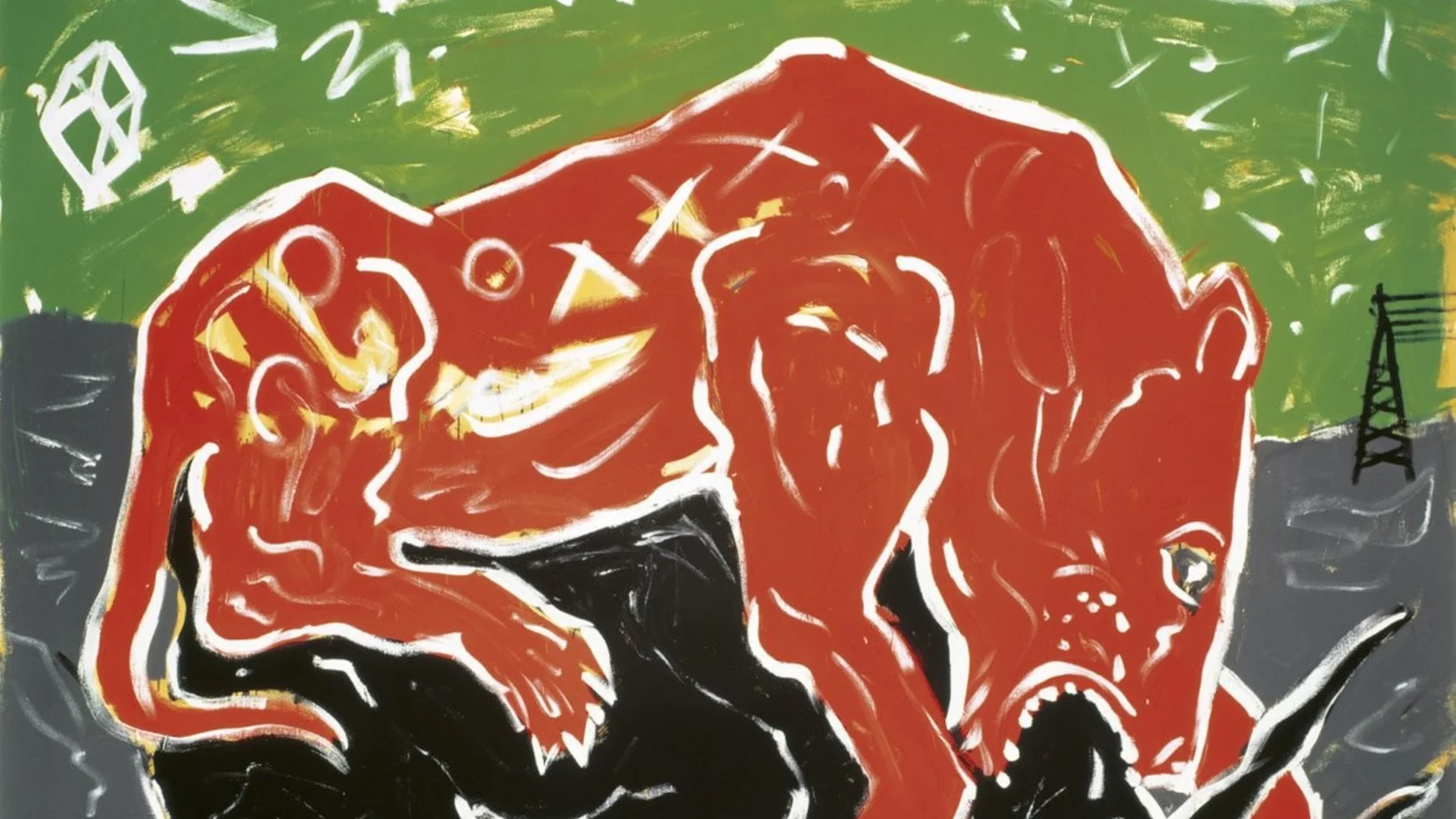 A. R. Penck: How it works, 1989 (copyright Pro Litteris Zürich