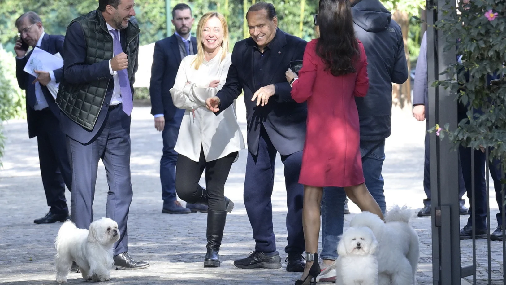 Salvini, Meloni, Berlusconi