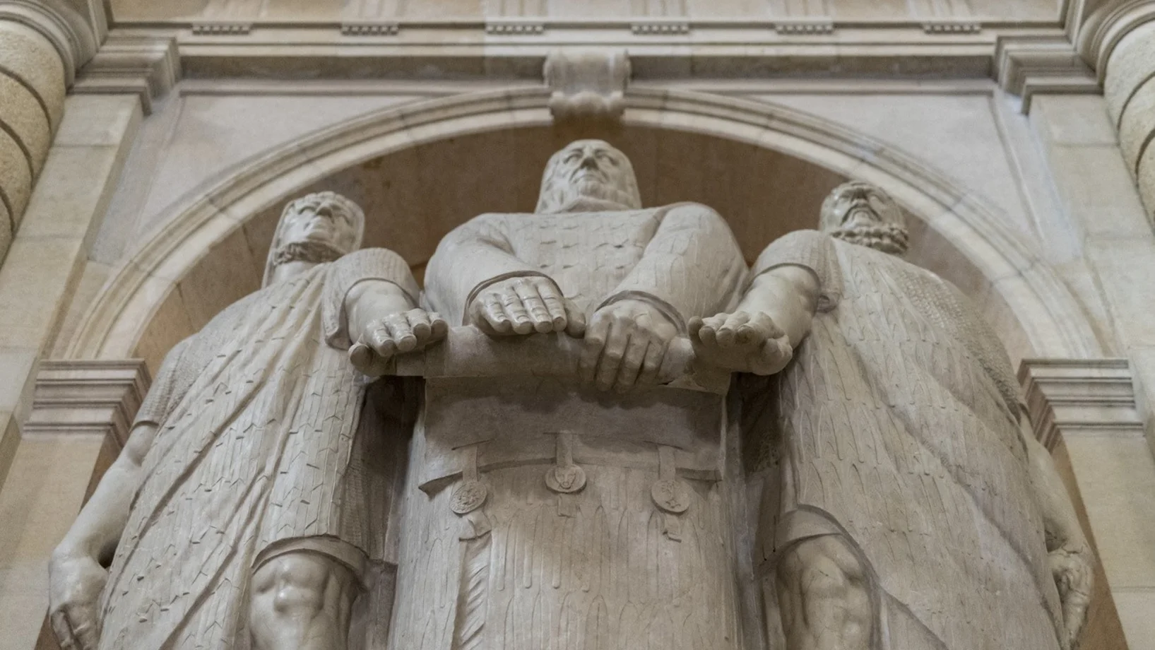 Bundeshaus, drei Eidgenossen