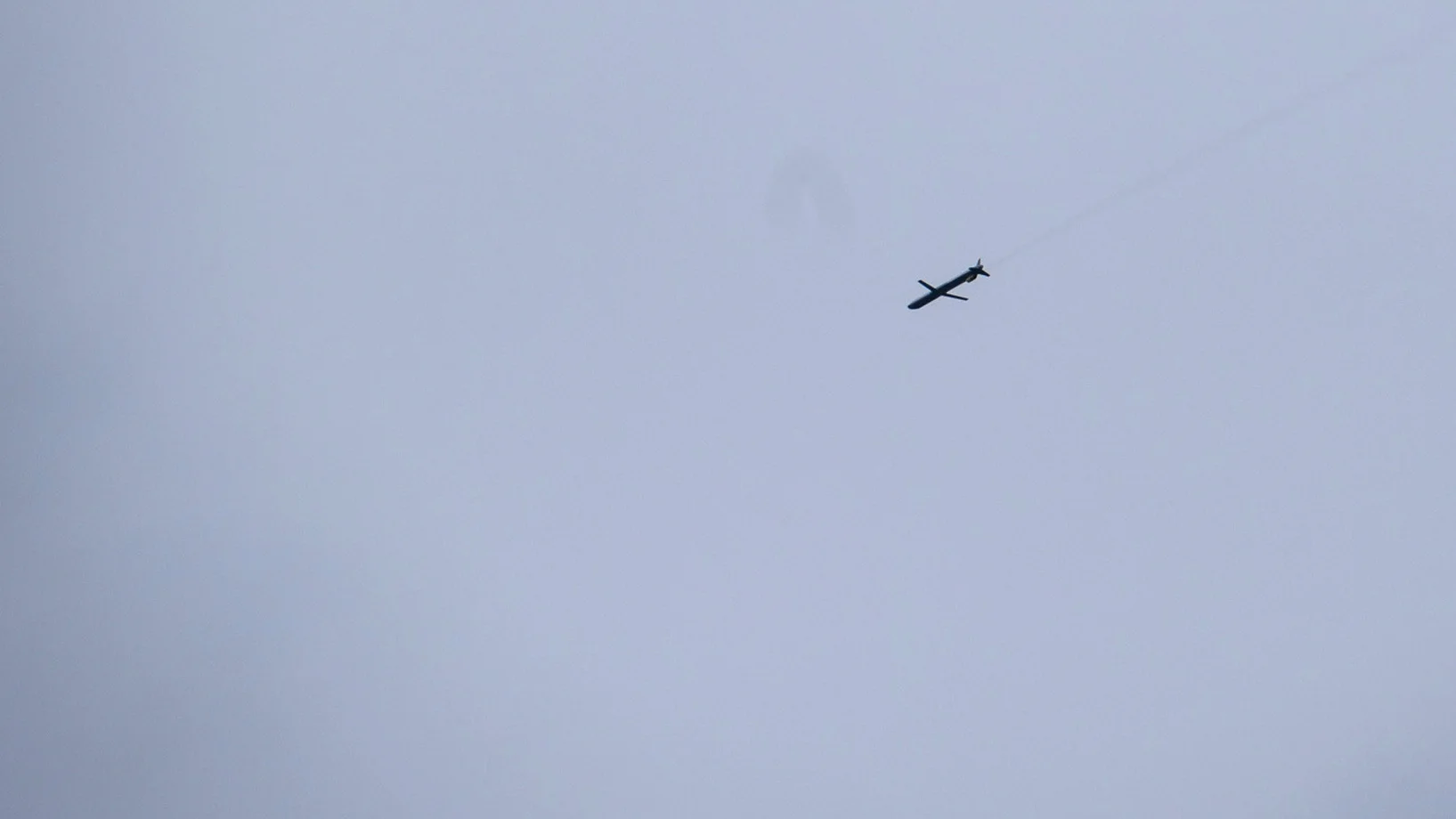 Cruise Missile über Lwiw