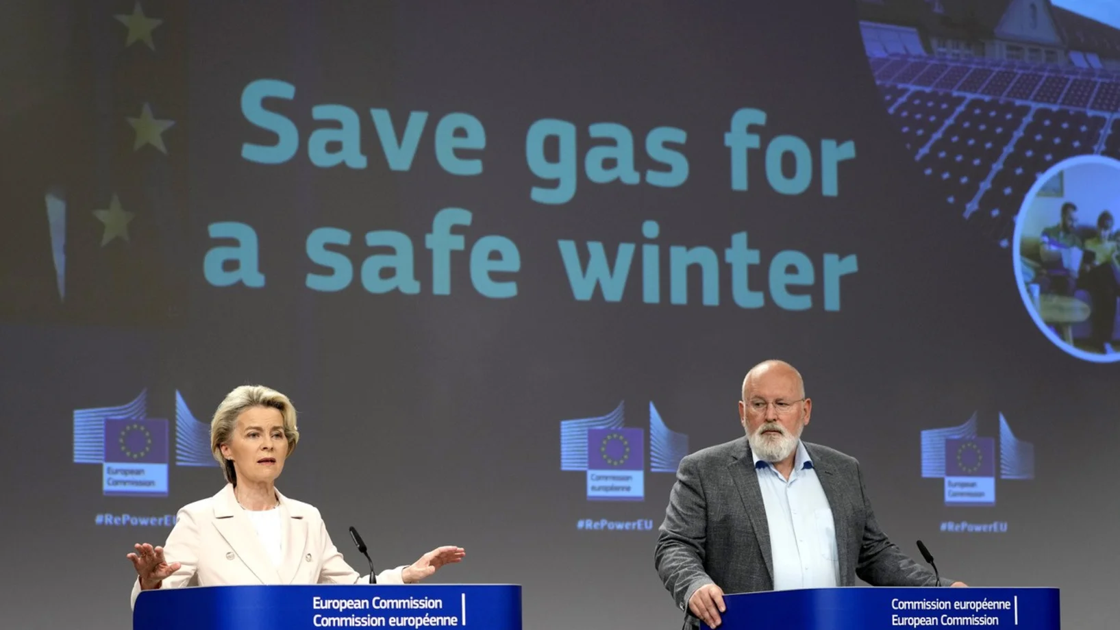 EU, Von der Leyen, Timmermans