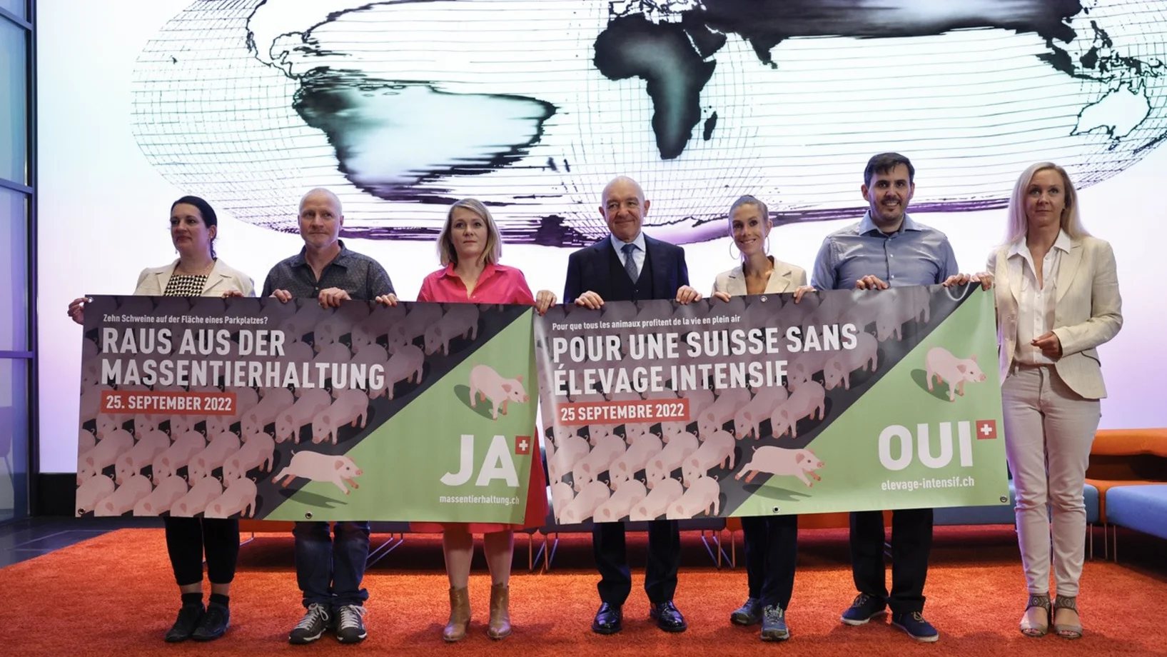 Gegen Massentierhaltung