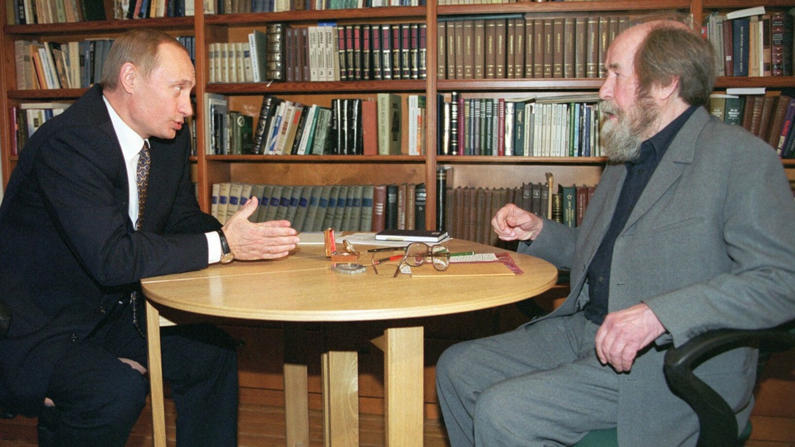 Putin und Solschenizyn