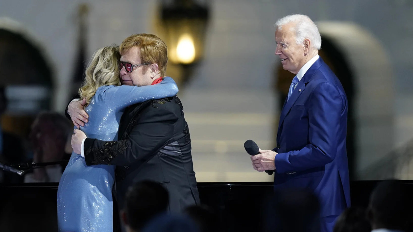 Jill Biden, Elton John, Joe Biden