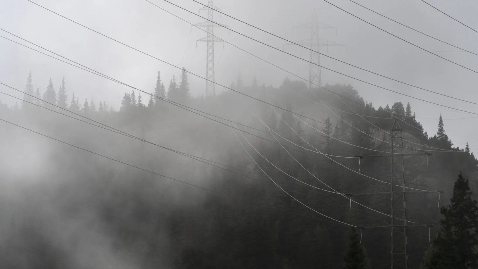 Hochspannungsleitungen