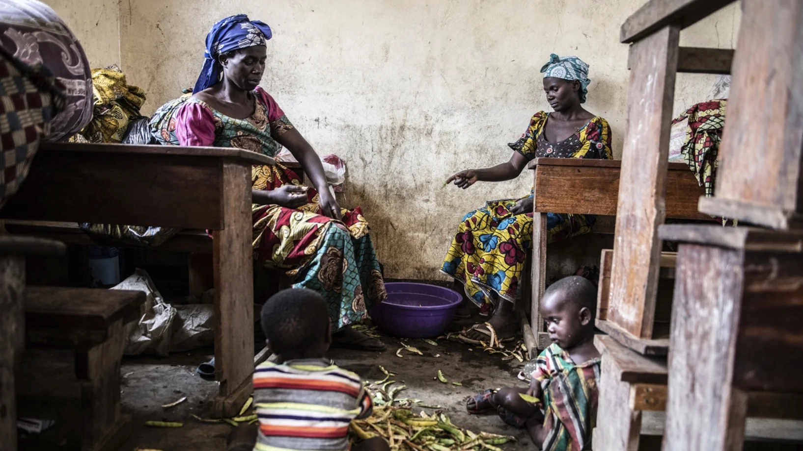 Geflohene im Osten der DR Kongo