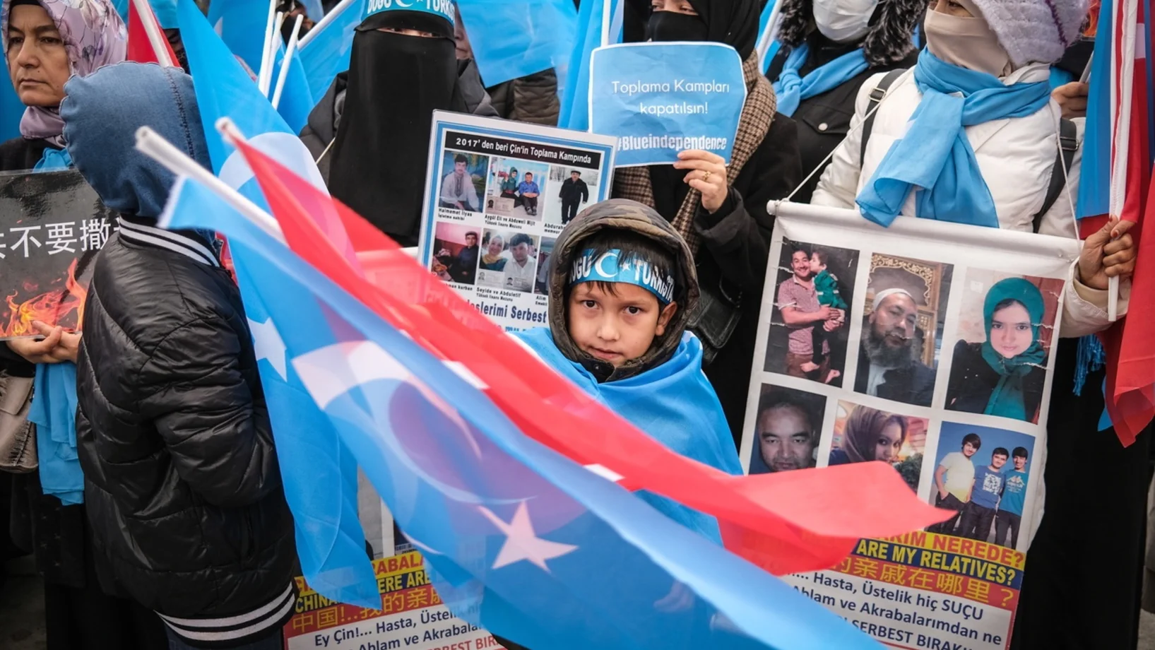 Türkei Protest Uiguren