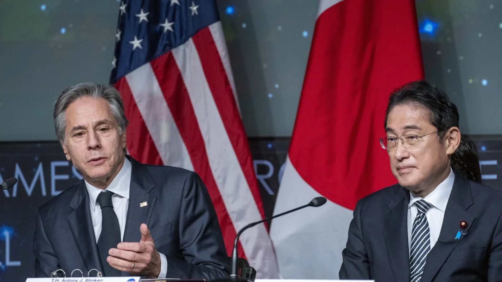Blinken Kishida