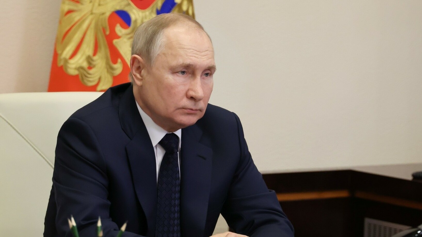 Putin, Videokonferenz