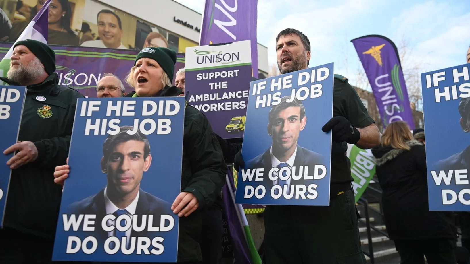 Streik, Ambulanzdienste 