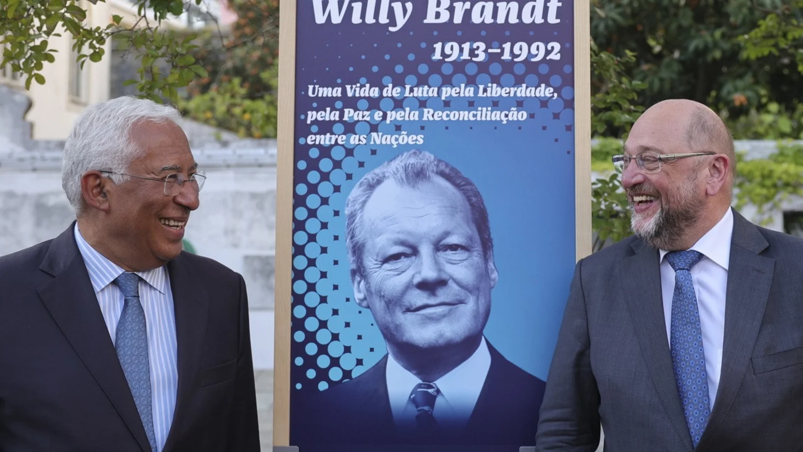 Costa, Schulz in Lissabon