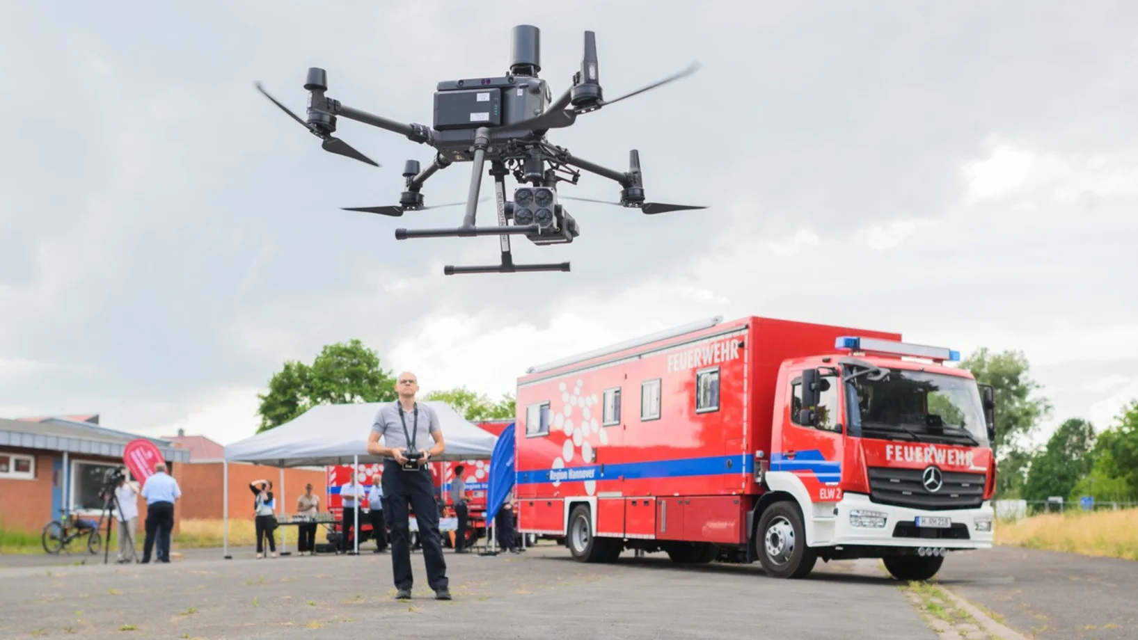 Drohnen, Feuerwehr