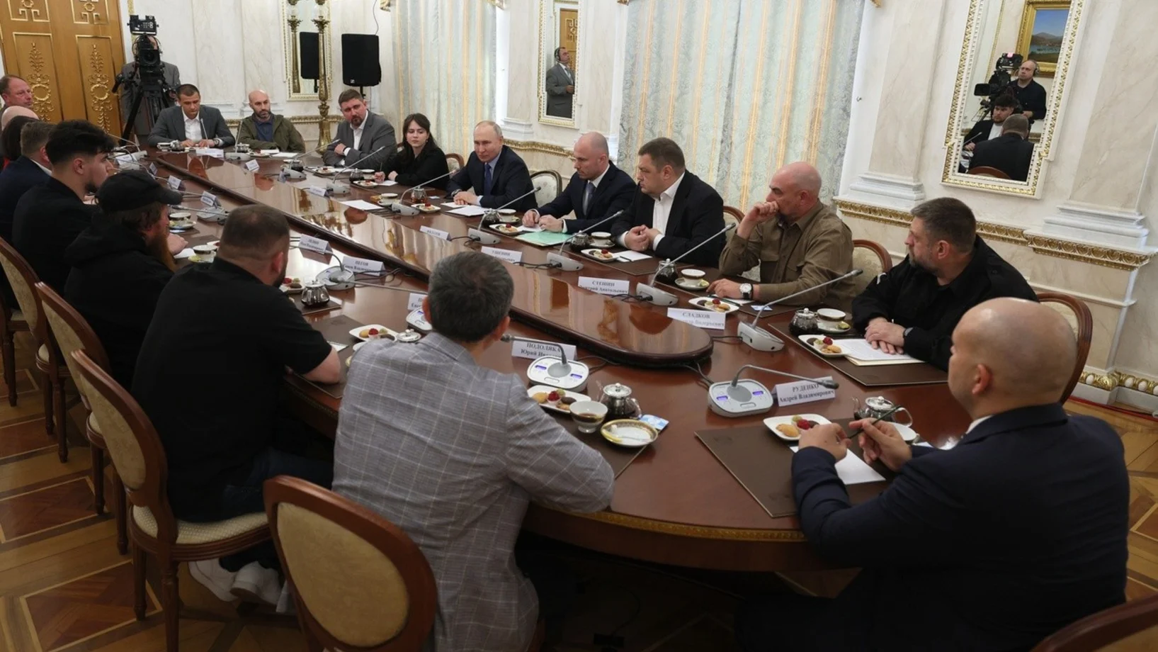 Putin, Journalistenrunde